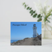 Carte Postale Phare de l'île d'Anacapa (Debout devant)
