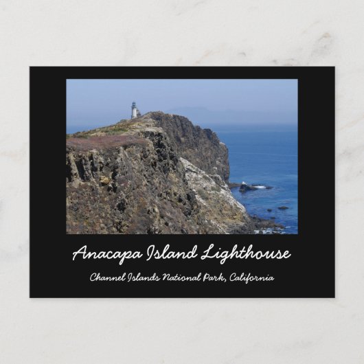 Carte Postale Phare de l'île d'Anacapa (Devant)
