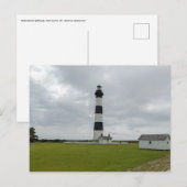 Carte Postale Phare de l'île de Bodie (Devant / Derrière)