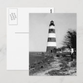 Carte Postale Phare de l'île de Sapelo (Devant / Derrière)