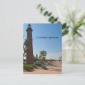Carte Postale Phare de Little Sable (Debout devant)