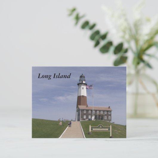 Carte Postale Phare de Long Island 2 (Debout devant)