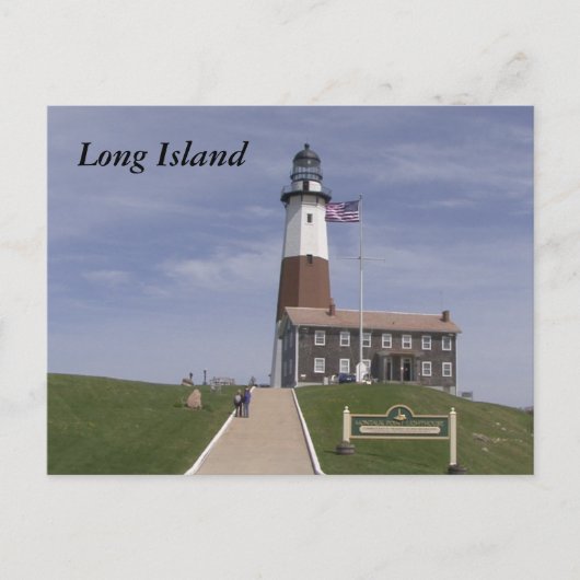 Carte Postale Phare de Long Island 2 (Devant)