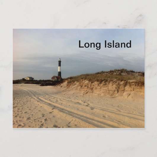 Carte Postale Phare de Long Island 2 (Devant)