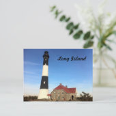 Carte Postale Phare de Long Island 3 (Debout devant)