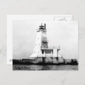 Carte Postale Phare de Ludington (Devant / Derrière)