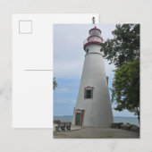 Carte Postale Phare de Marblehead, Marblehead, Ohio (Devant / Derrière)