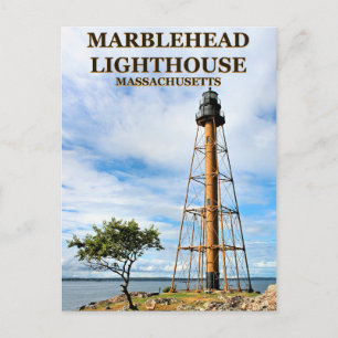 Carte Postale Phare de Marblehead, Massachusetts