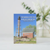 Carte Postale Phare de Marblehead, Massachusetts (Debout devant)