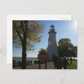Carte Postale Phare de Marblehead, Ohio (Devant / Derrière)
