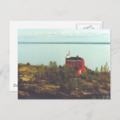 Carte Postale Phare de Marquette Harbour (Devant / Derrière)