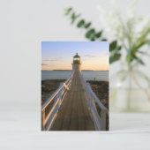 Carte Postale Phare de Marshall Point Maine (Debout devant)