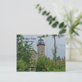 Carte Postale Phare de McGulpin Point (Debout devant)