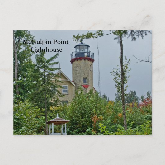 Carte Postale Phare de McGulpin Point (Devant)