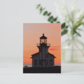 Carte Postale Phare de MENDOCINO Point Coucher de soleil de Cabr (Debout devant)