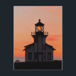 Carte Postale Phare de MENDOCINO Point Coucher de soleil de Cabr<br><div class="desc">Bonjour ! J'espère que vous aimez cette photo que j'ai capturée. N'hésitez pas à ajouter votre propre texte ! Regardez mon magasin pour plus de détails.</div>