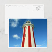 Carte Postale phare de mersey bluff (Devant / Derrière)