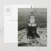 Carte Postale Phare de Mile Rocks (Devant / Derrière)