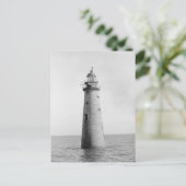 Carte Postale Phare de Minot's Ledge, 1880 (Debout devant)