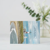 Carte Postale Phare de Montauk Point (Debout devant)