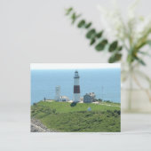 Carte Postale Phare de Montauk Point (Debout devant)