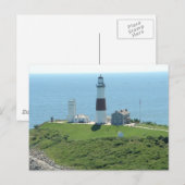 Carte Postale Phare de Montauk Point (Devant / Derrière)