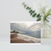 Carte Postale Phare de Montauk Point (Debout devant)