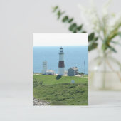 Carte Postale Phare de Montauk Point (Debout devant)