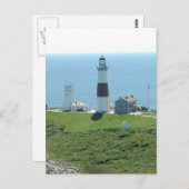 Carte Postale Phare de Montauk Point (Devant / Derrière)