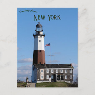 Carte Postale Phare de Montauk Point New York