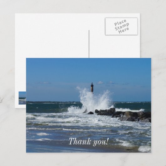 Carte Postale Phare de Morris Splash (Devant / Derrière)