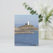 Carte Postale Phare de Mumbles, Mumbles (Debout devant)