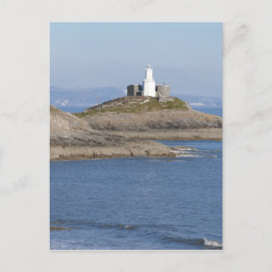 Carte Postale Phare de Mumbles, Mumbles