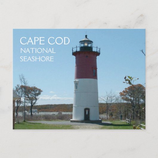 Carte Postale Phare de Nauset, Cape Cod National Seashore (Devant)