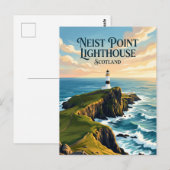 Carte Postale Phare de Neist Point Écosse (Devant / Derrière)