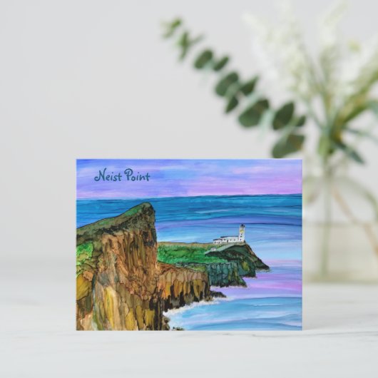 Carte Postale Phare de Neist Point Skye (Debout devant)