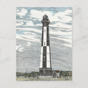 Carte Postale Phare de New Cape Henry