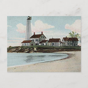 Carte Postale Phare de New London Harbour