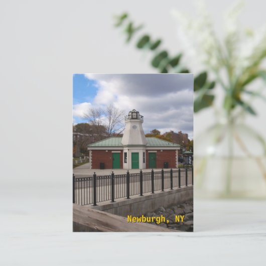 Carte Postale Phare de Newburgh (Debout devant)