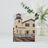 Carte Postale Phare de Newport Harbour (Debout devant)