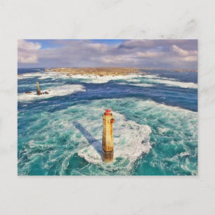 Carte Postale Phare de Nividic Finistère France