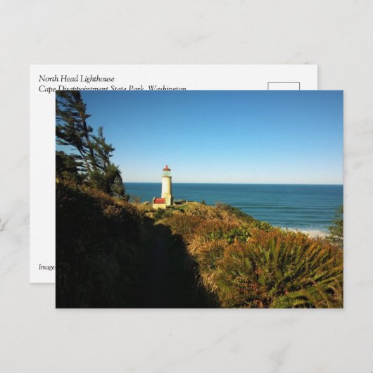 Carte Postale Phare de North Head, Cape Disnomination, WA (Devant / Derrière)