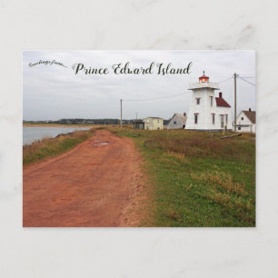 Carte Postale Phare de North Rustico Harbour PEI