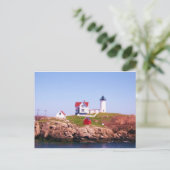 Carte Postale Phare de Nubble (Debout devant)
