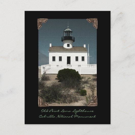 Carte Postale Phare de Old Point Loma (Devant)