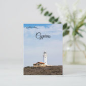 Carte Postale Phare de Paphos à Paphos Chypre (Debout devant)