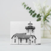 Carte Postale Phare de Patos Island (Debout devant)