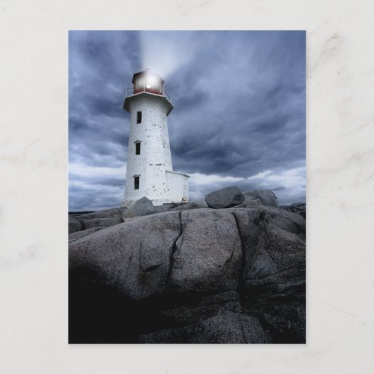 Carte Postale Phare de Peggy's Cove (Devant)