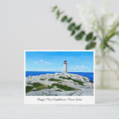 Carte Postale Phare de Peggy's Cove (Debout devant)