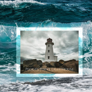 Carte Postale Phare de Peggys Point, Nouvelle-Écosse, Canada
